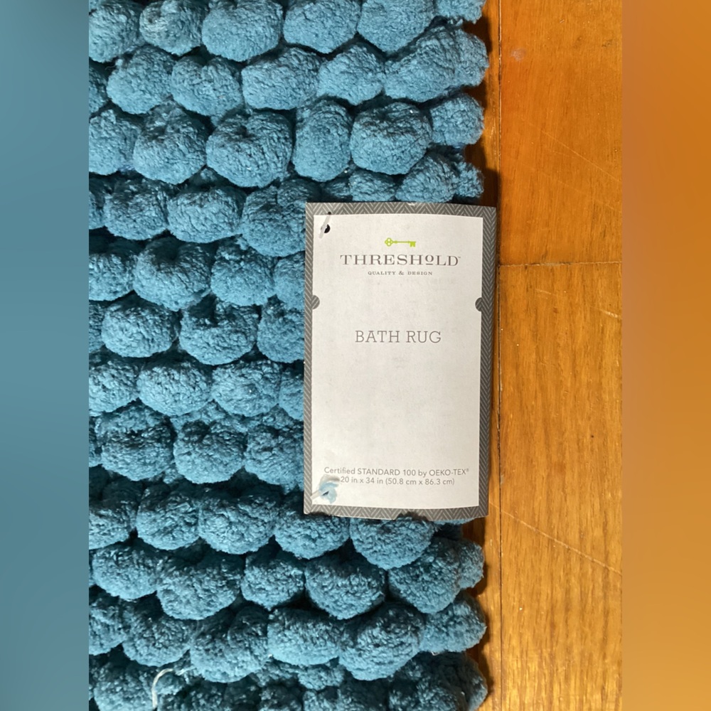 Threshold Penny Textured Bath Rug - Picture 2 of 6